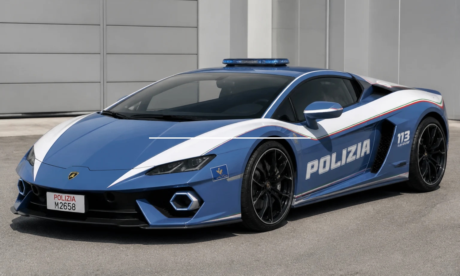 lamborghini policía