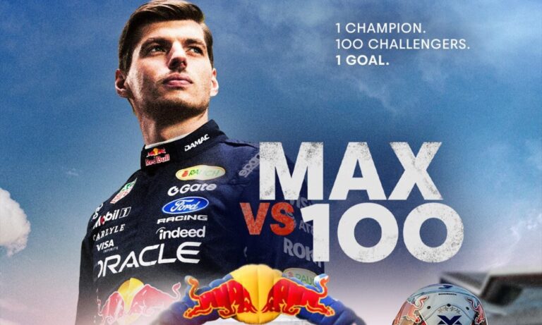 Verstappen vs 100 karts