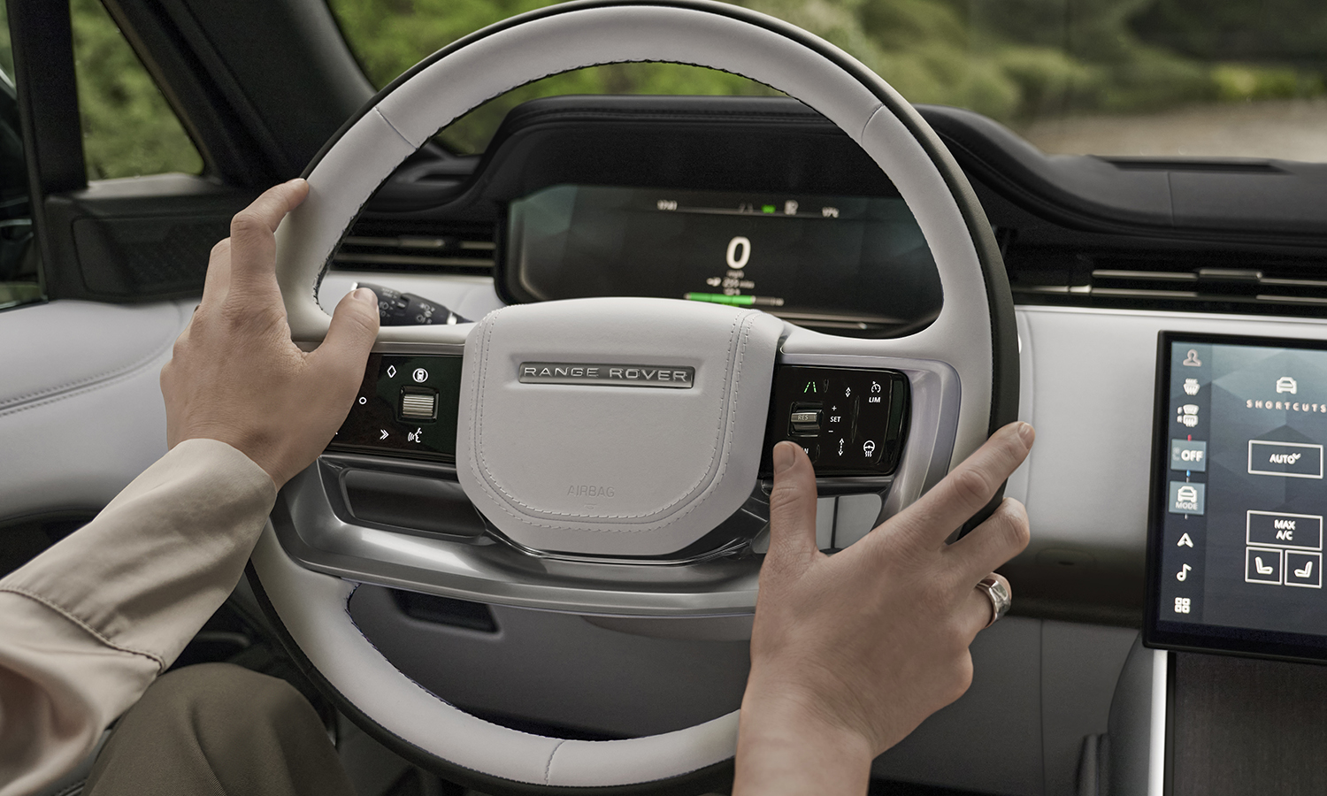 Range Rover Electric volante