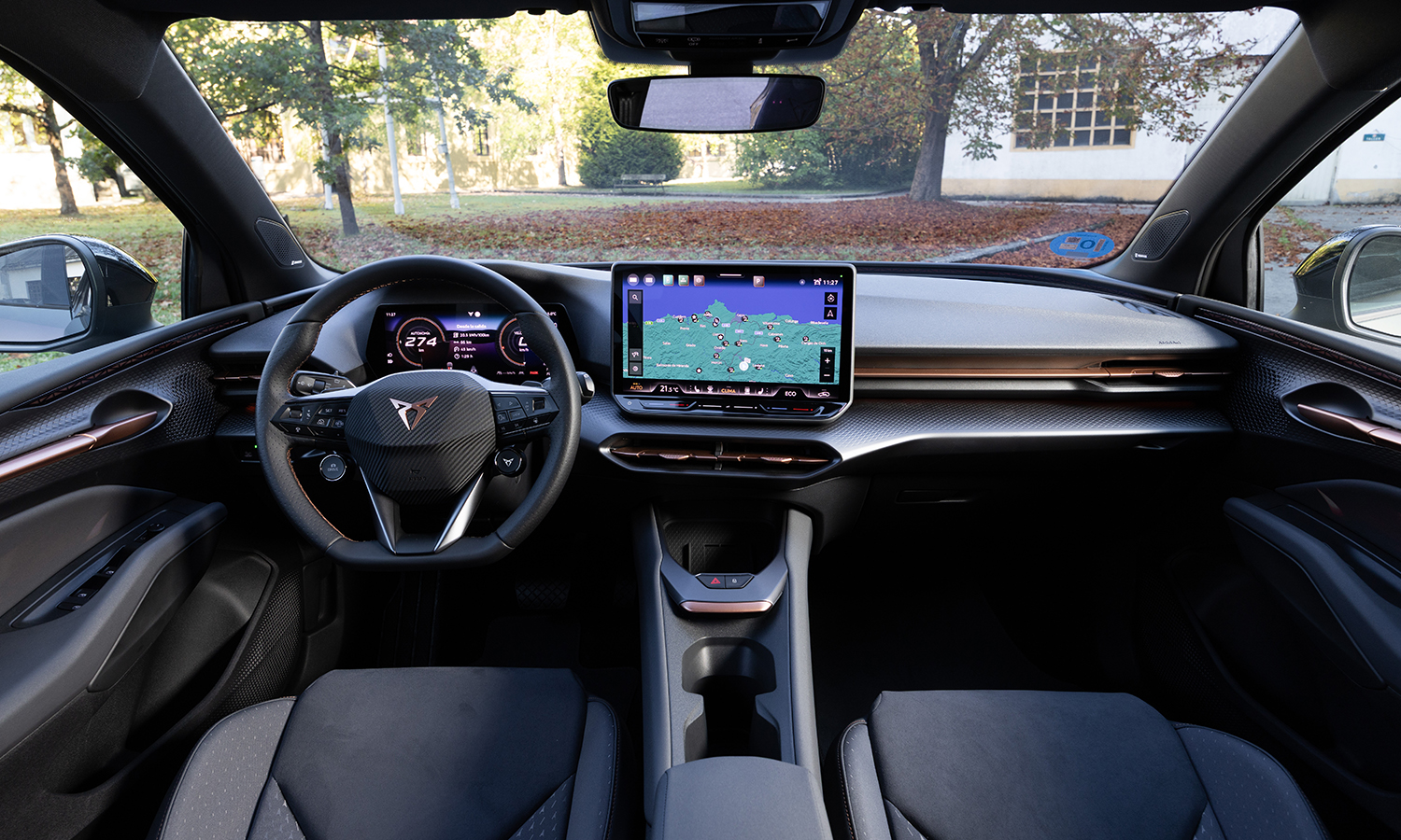 Prueba Cupra Raval Endurance interior