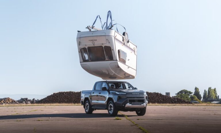 hilux prueba caravana